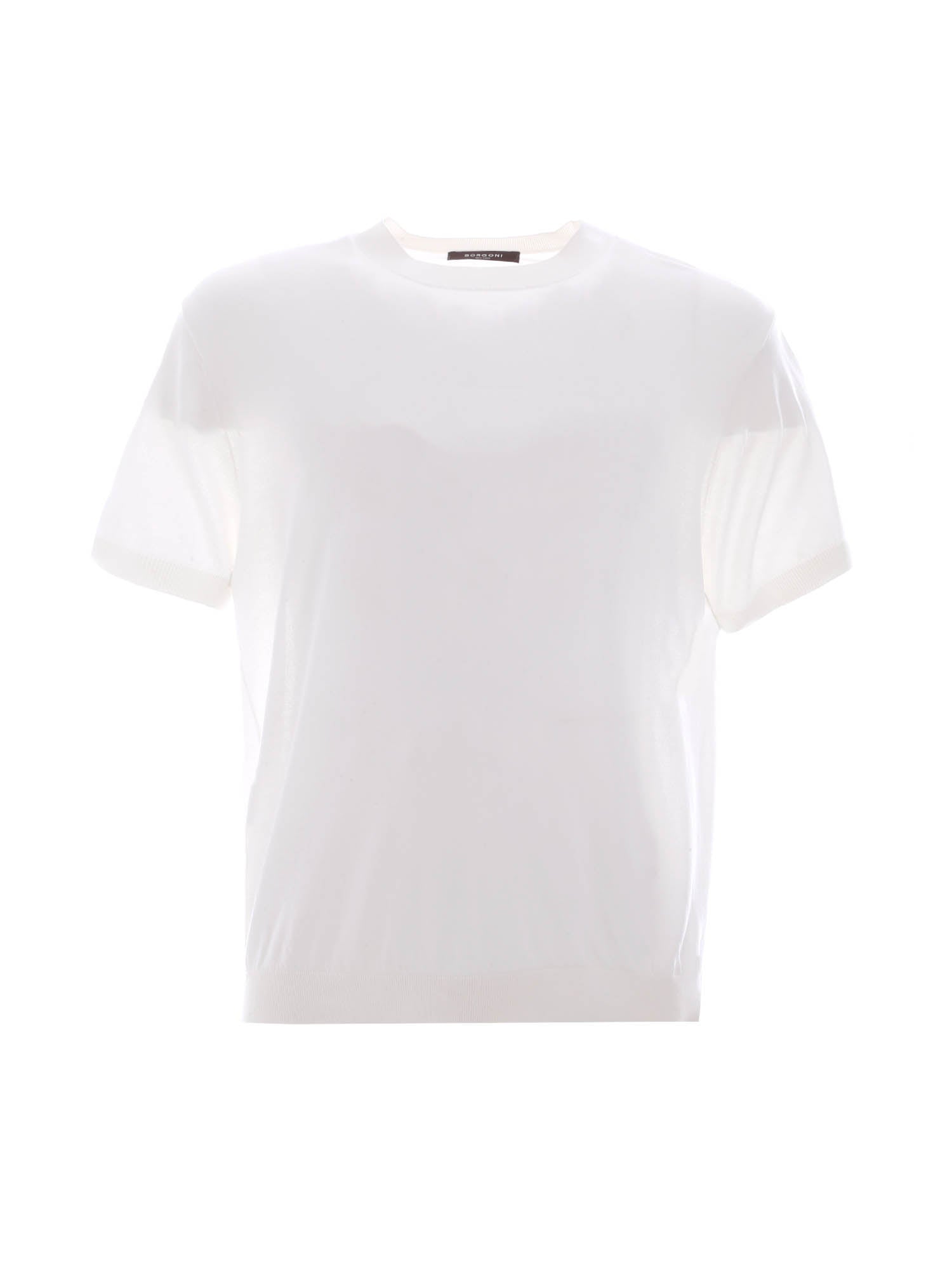 T-shirt Bianco Borgoni Milano