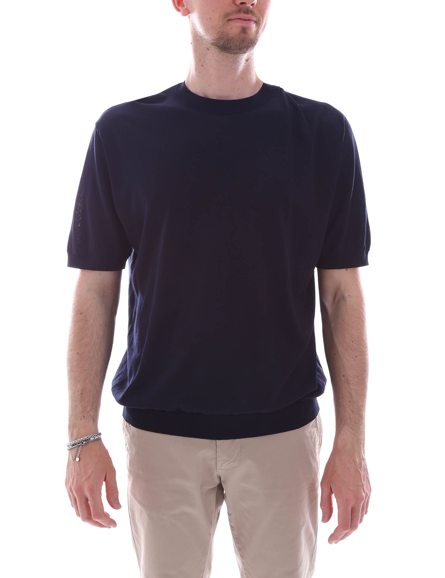 T-shirt Blu Borgoni Milano