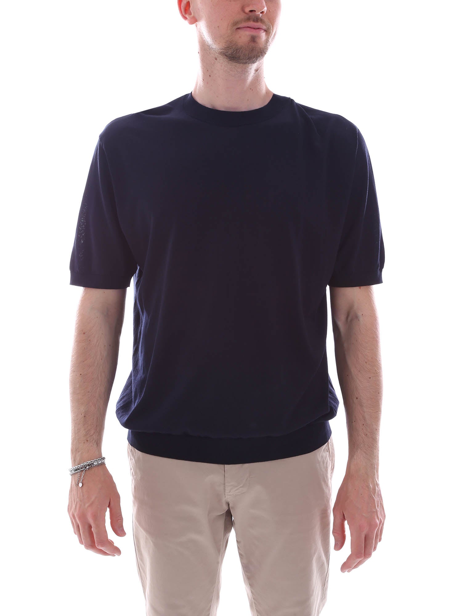 T-shirt Blu Borgoni Milano