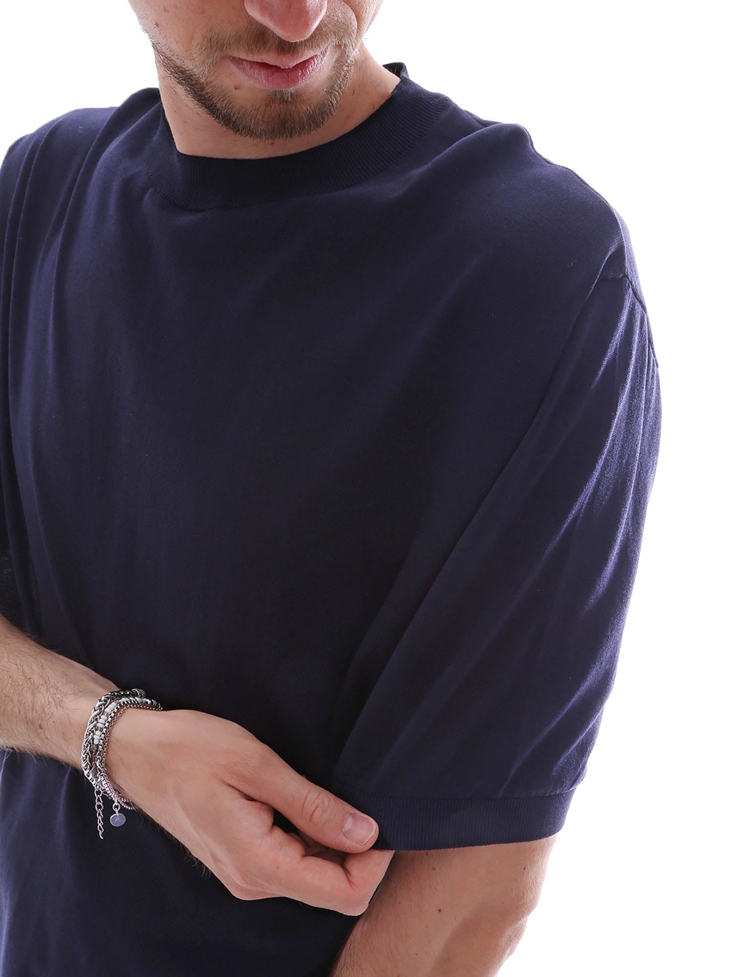 T-shirt Blu Borgoni Milano