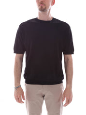 T-shirt Nero Borgoni Milano