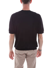 T-shirt Nero Borgoni Milano