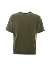 T-shirt Verde Borgoni Milano