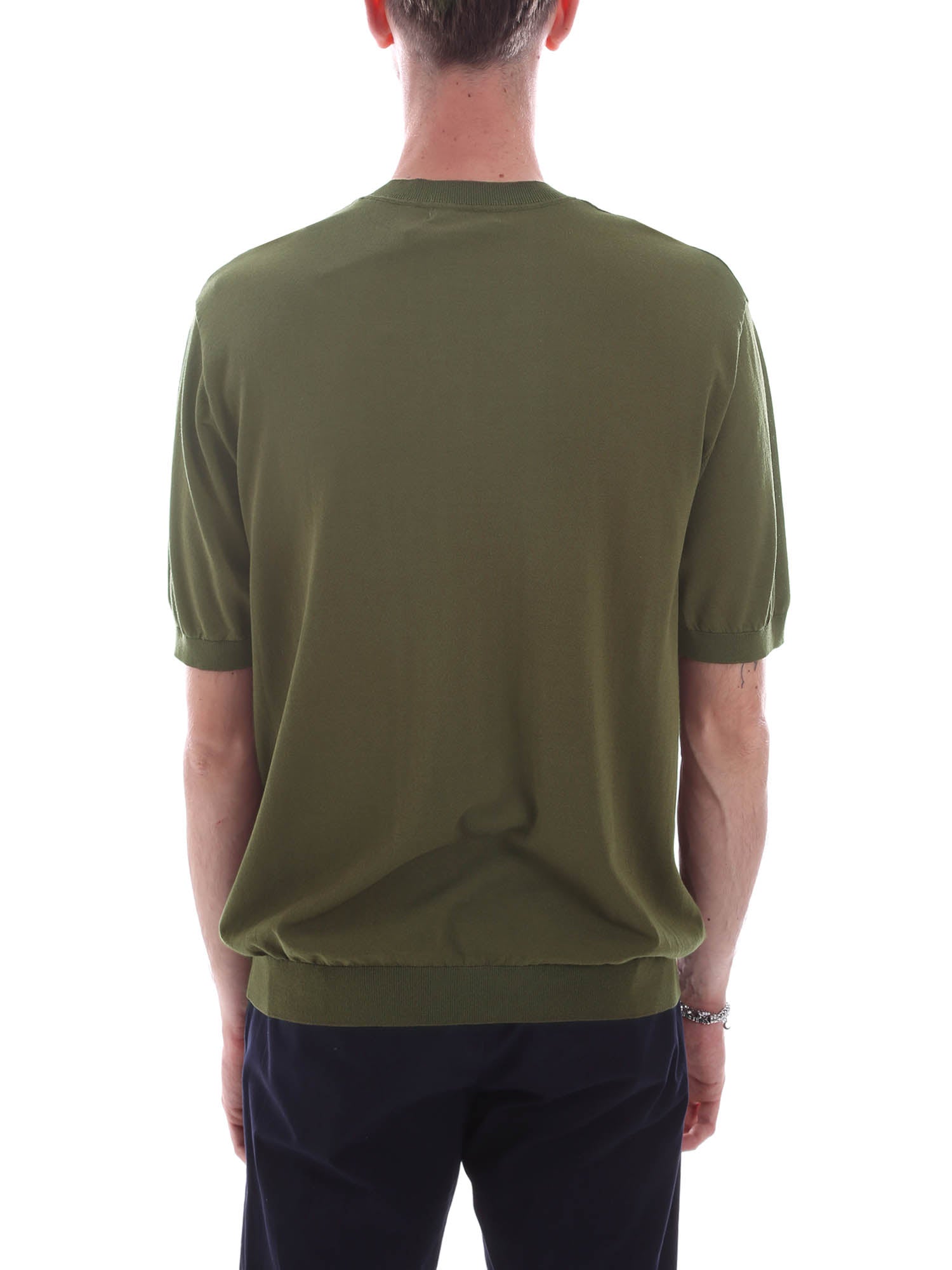 T-shirt Verde Borgoni Milano