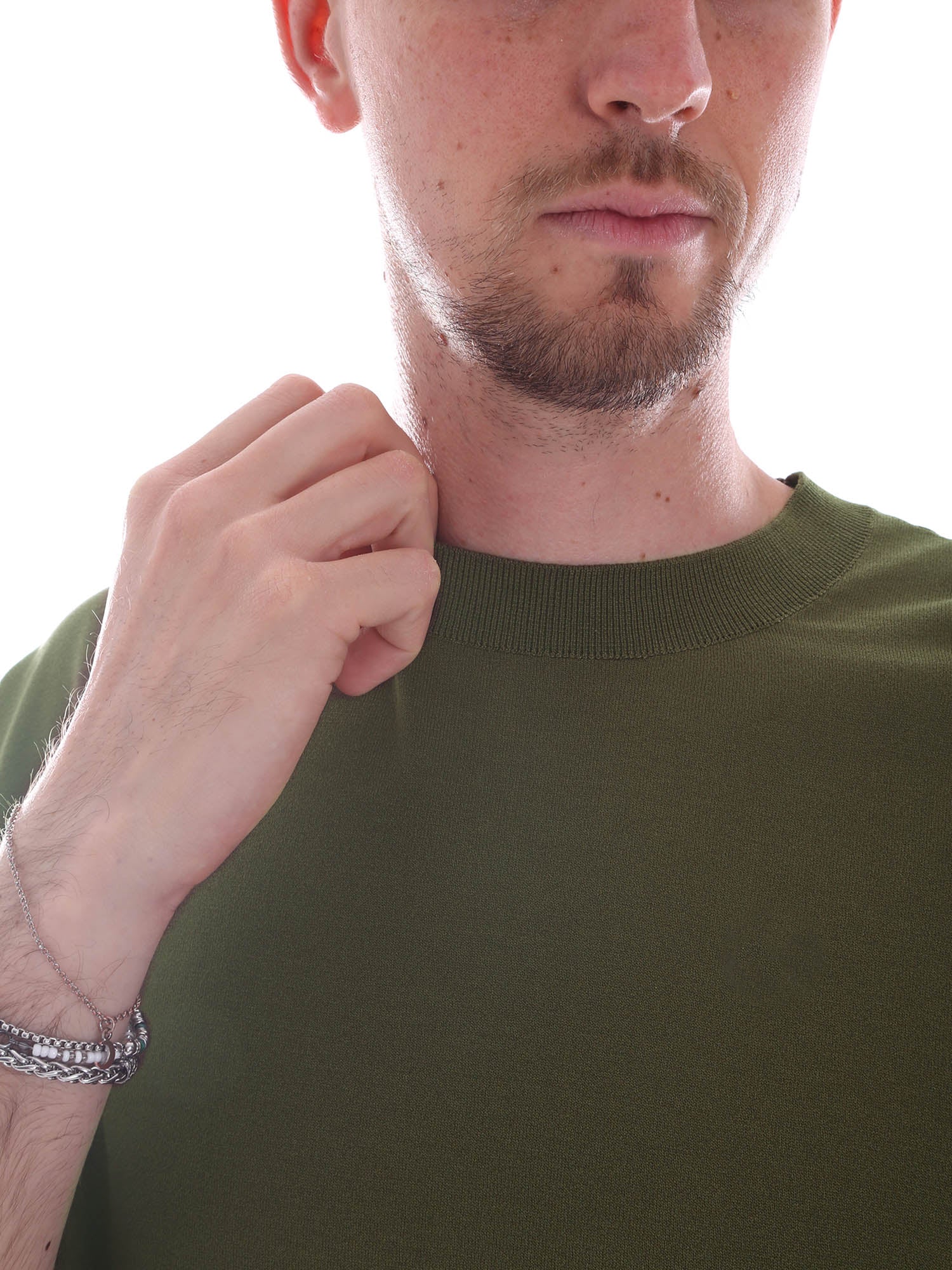 T-shirt Verde Borgoni Milano