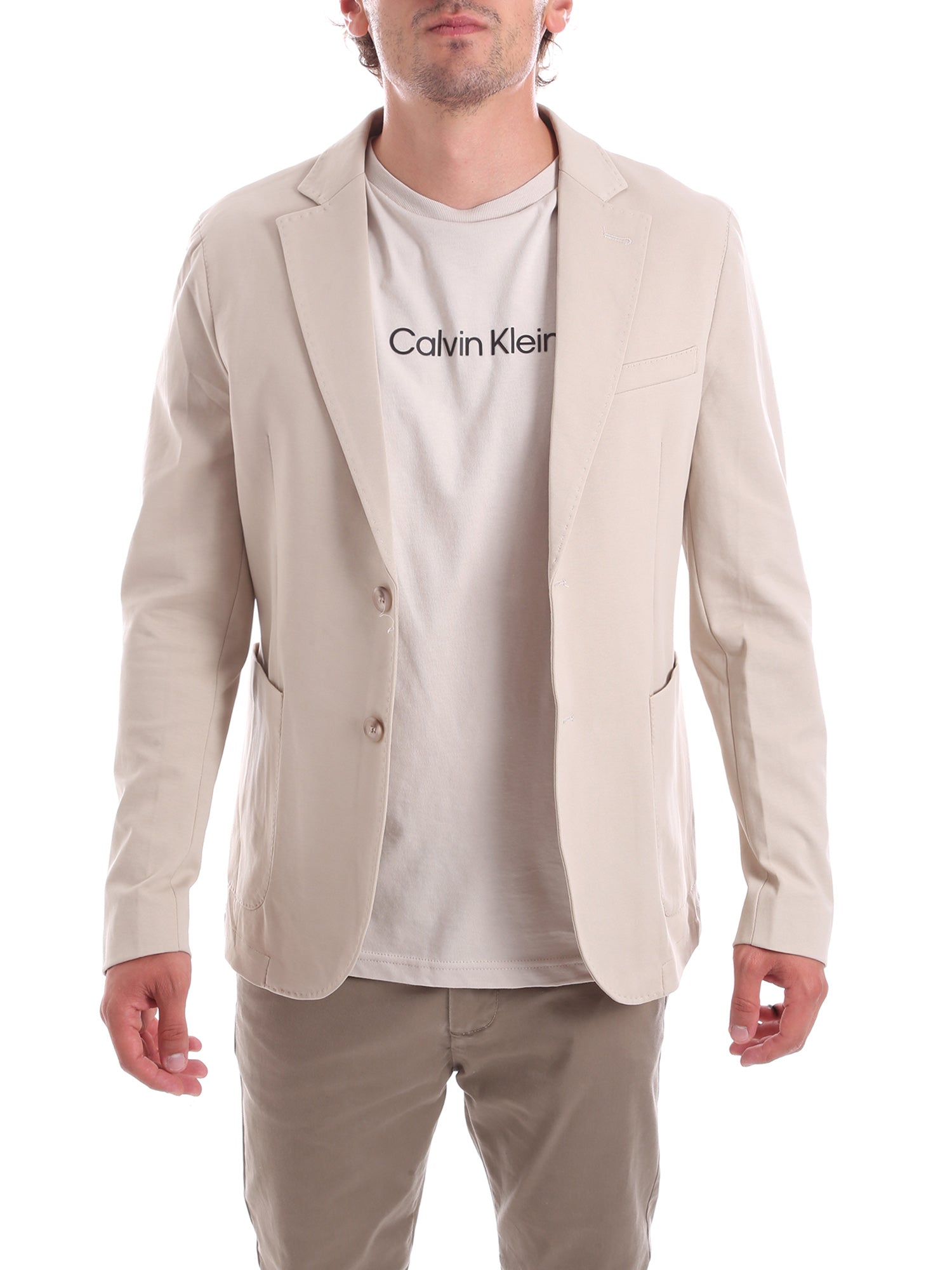 Blazer Beige Borgoni Milano