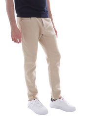 Pantaloni Beige Borgoni Milano