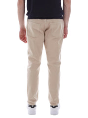 Pantaloni Beige Borgoni Milano