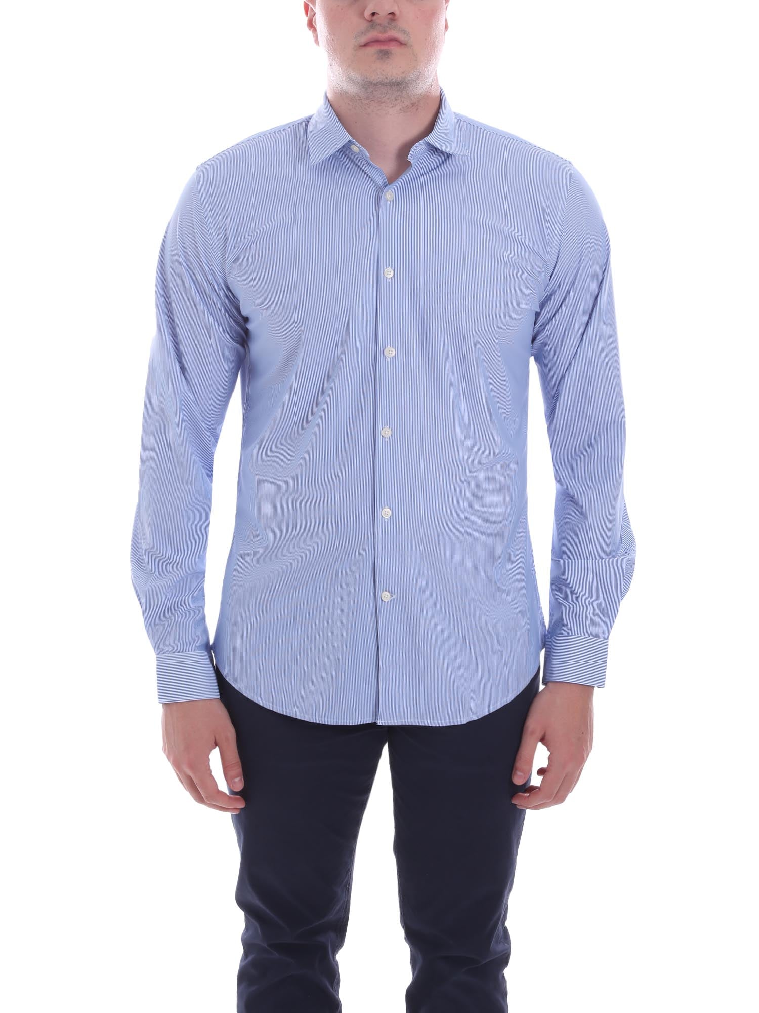 Camicie Celeste Borgoni Milano