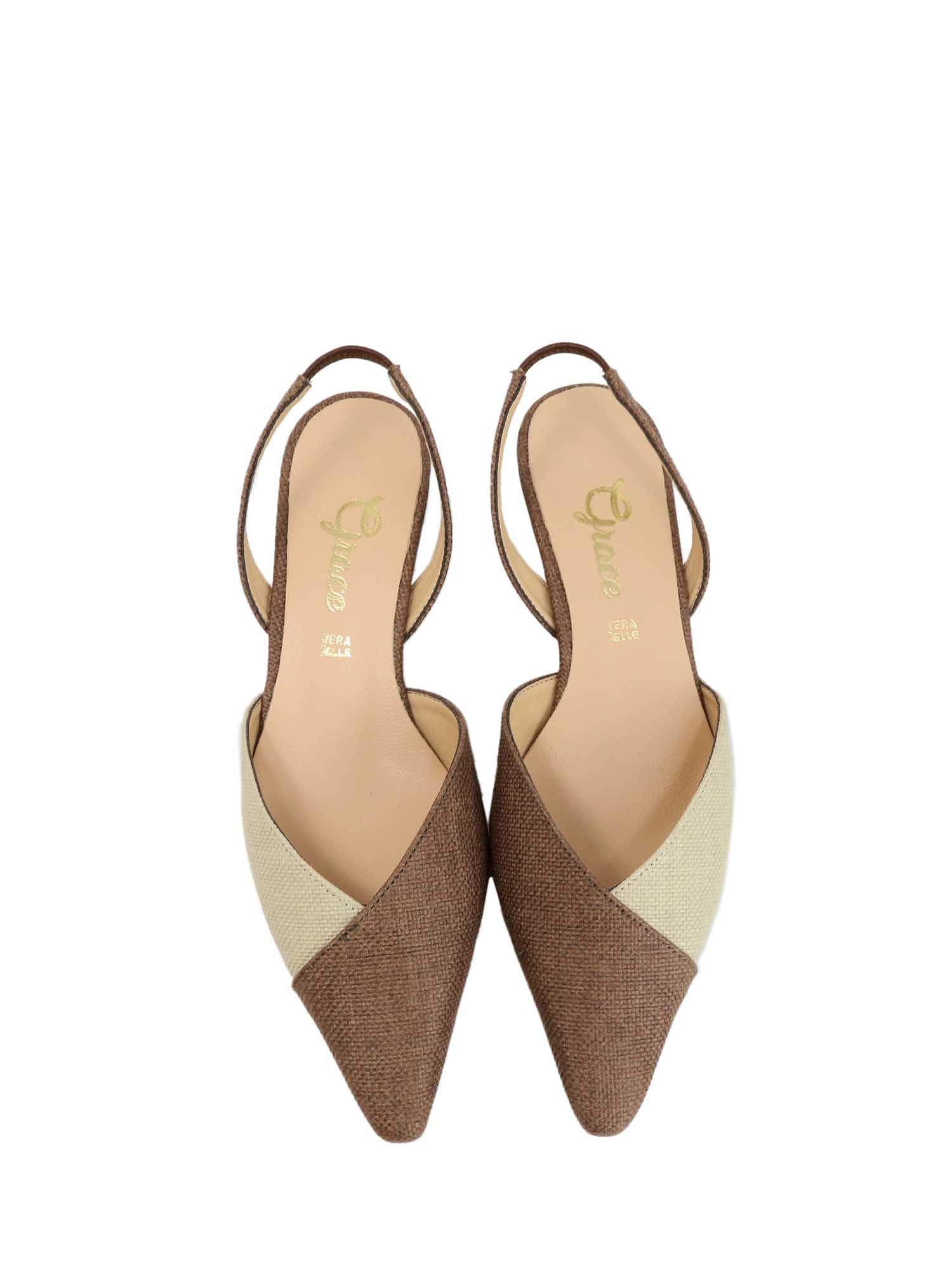 Sandali tacco Marrone Grace Shoes