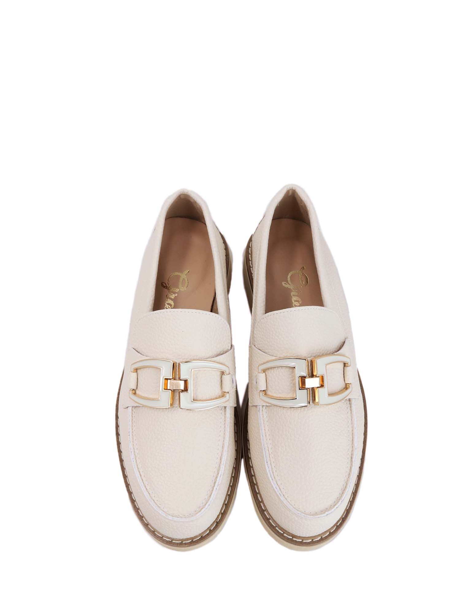 Mocassini Bianco Grace Shoes