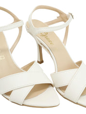 Sandali tacco Bianco Grace Shoes