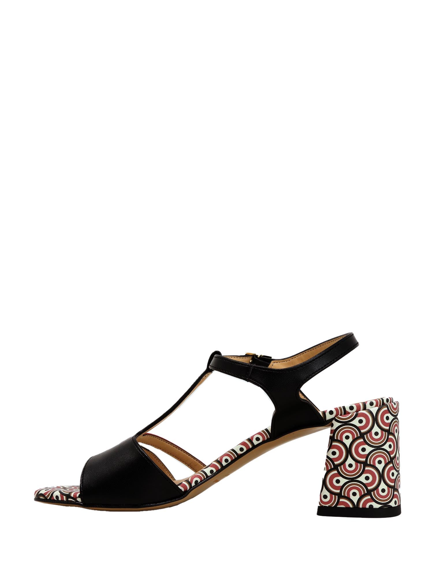 Sandali tacco Nero Grace Shoes