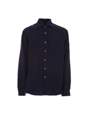 Camicie Blu Scuro Borgoni Milano