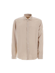 Camicie Beige Borgoni Milano