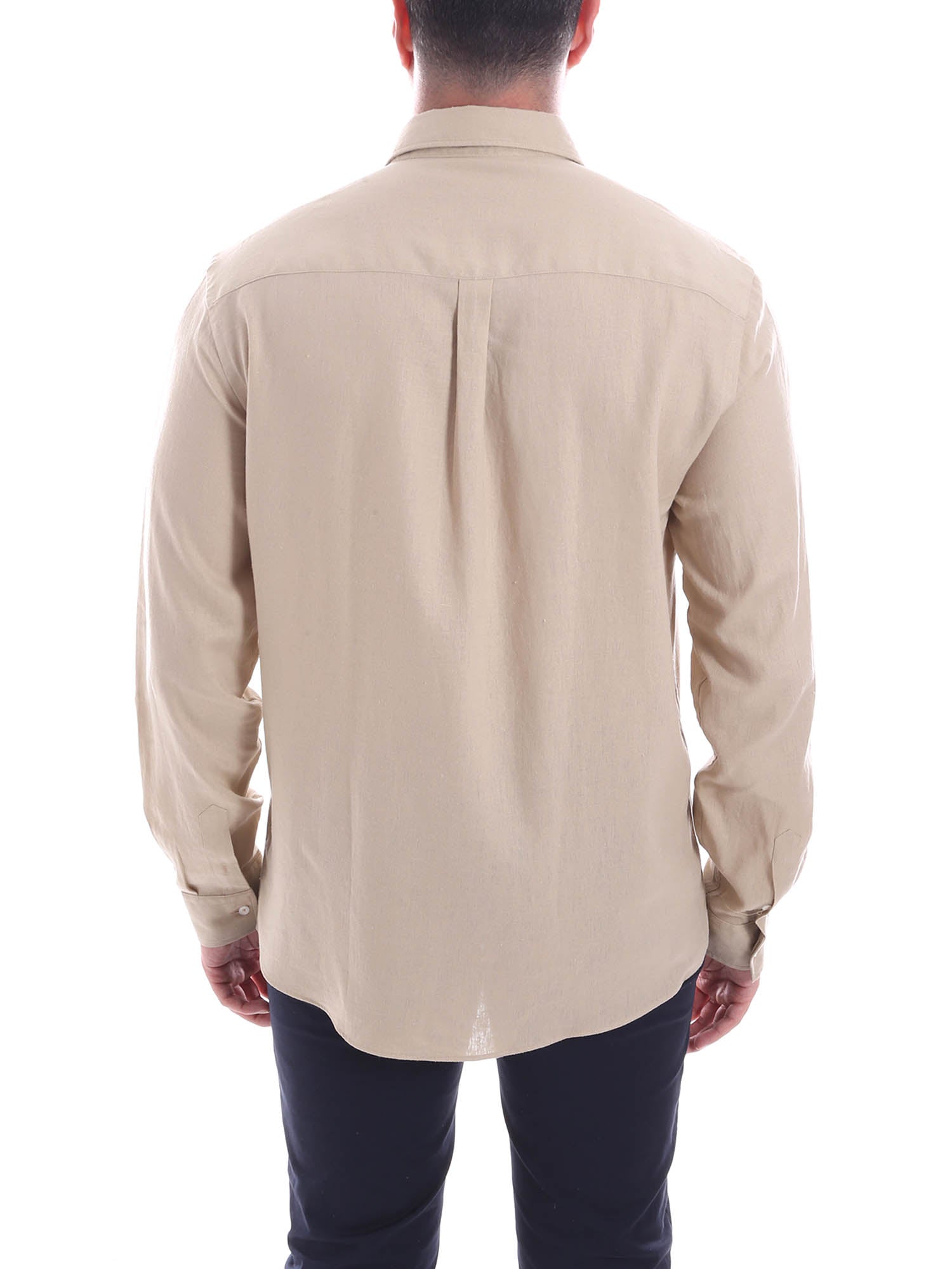 Camicie Beige Borgoni Milano