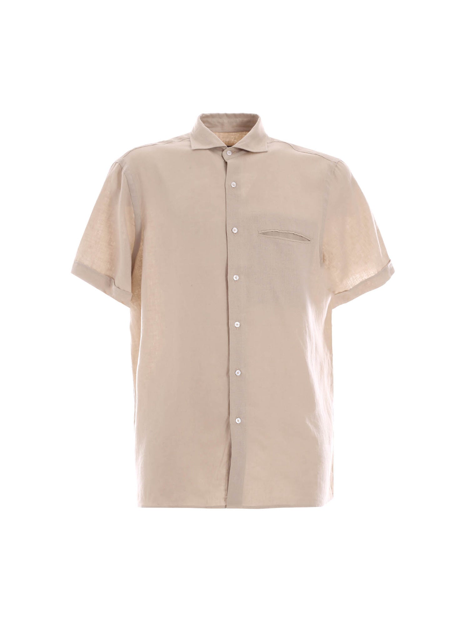 Camicie Beige Borgoni Milano