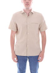 Camicie Beige Borgoni Milano