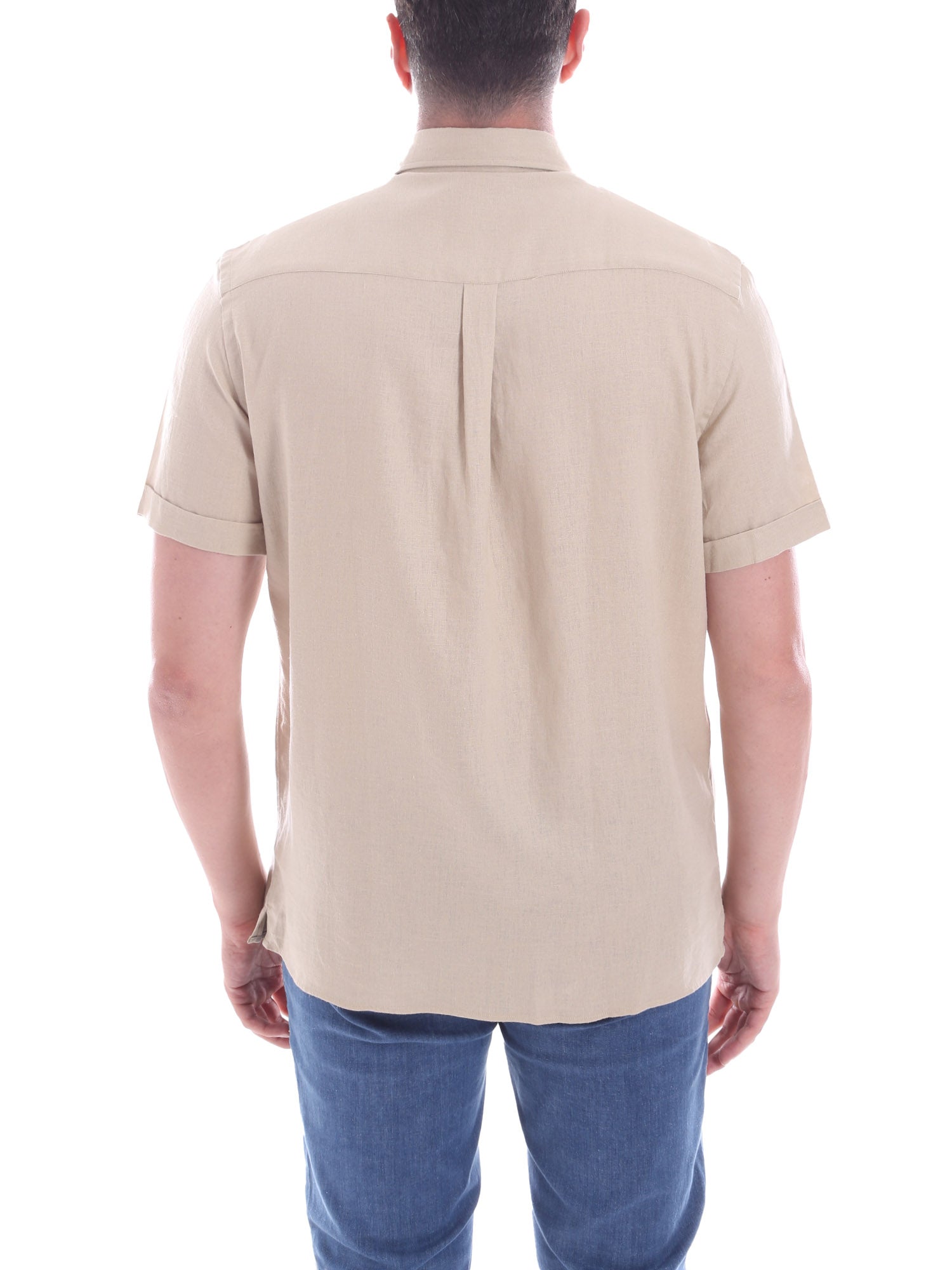 Camicie Beige Borgoni Milano