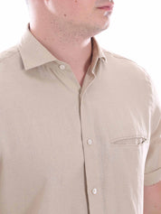 Camicie Beige Borgoni Milano