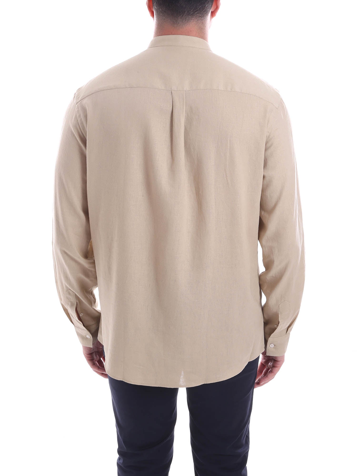 Camicie Beige Borgoni Milano