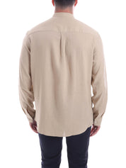 Camicie Beige Borgoni Milano