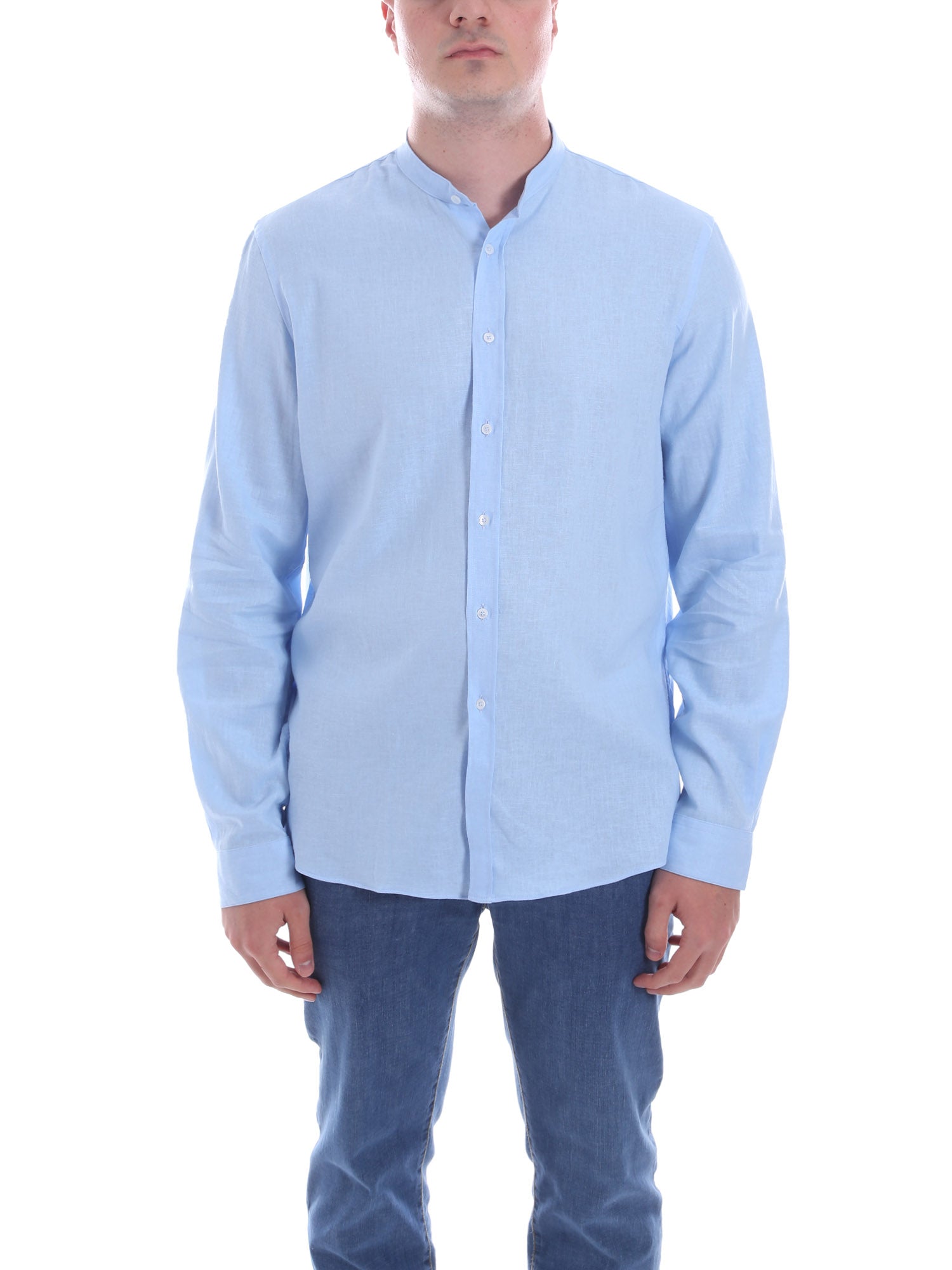 Camicie Celeste Borgoni Milano