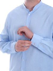 Camicie Celeste Borgoni Milano