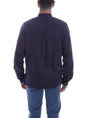 Camicie Blu Scuro Borgoni Milano