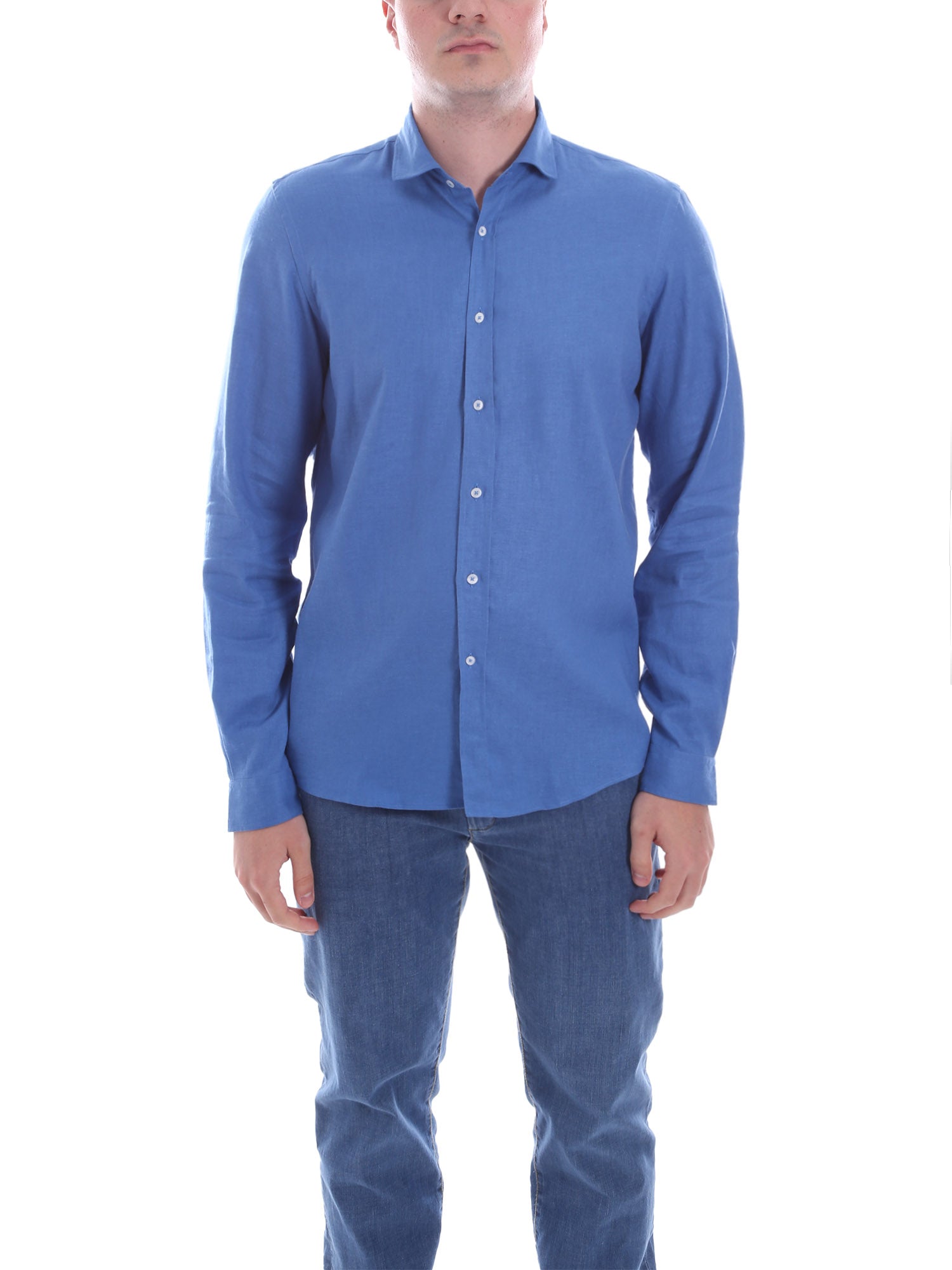 Camicie Celeste Borgoni Milano