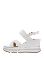 Sandali zeppa Bianco Keys