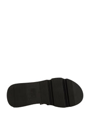 Sandali zeppa Nero Keys