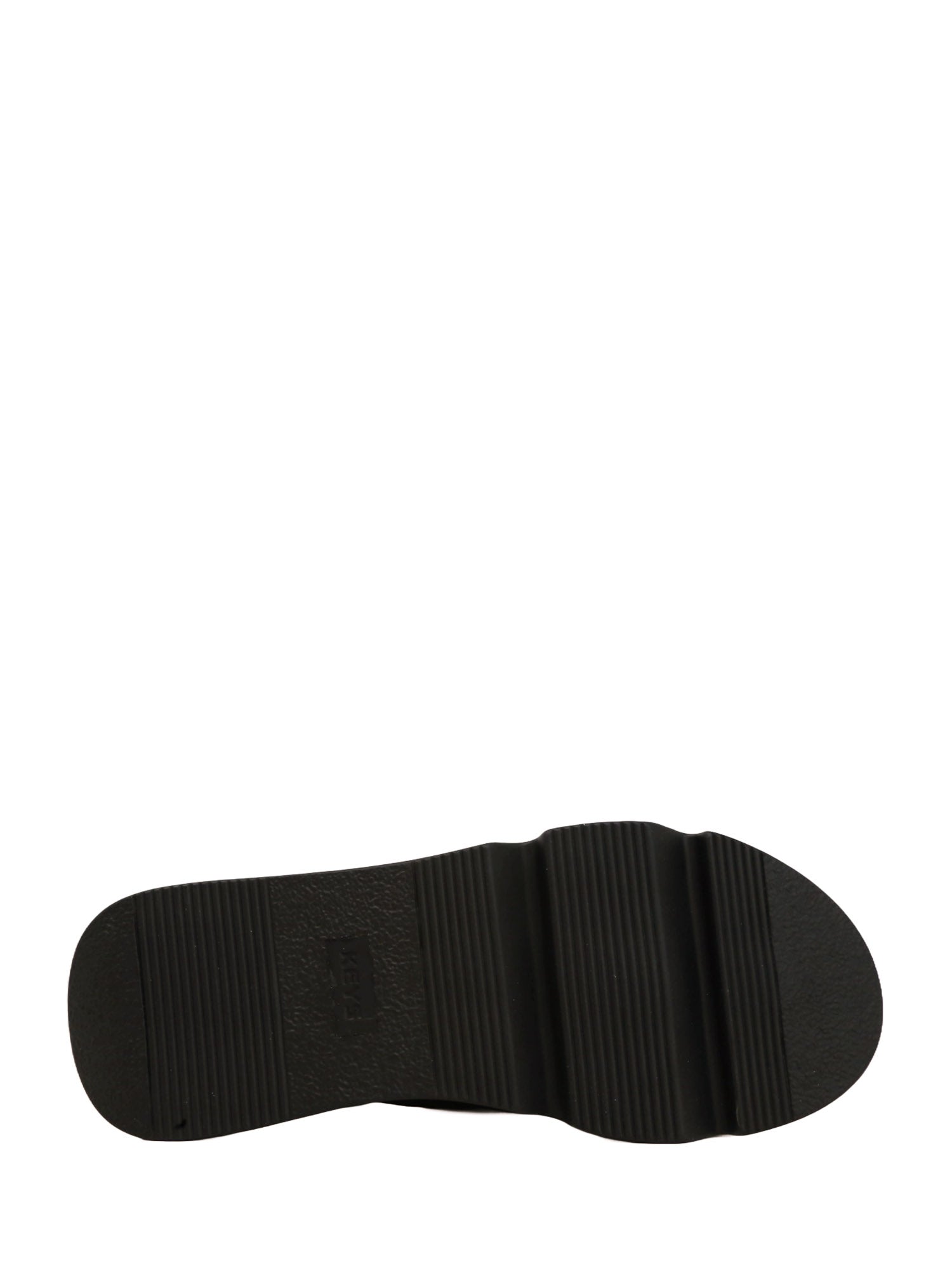 Sandali zeppa Nero Keys