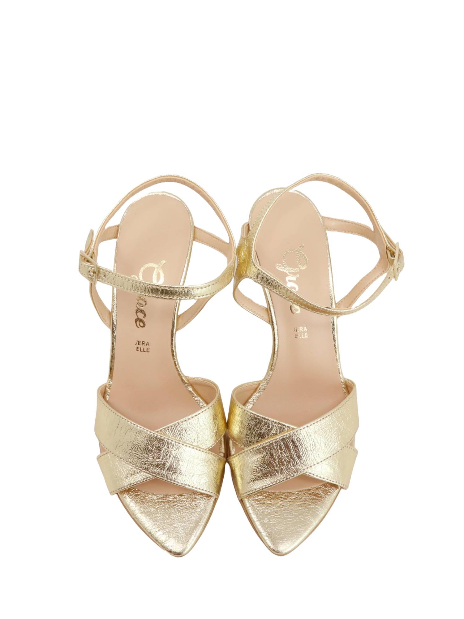 Sandali tacco Dorato Grace Shoes