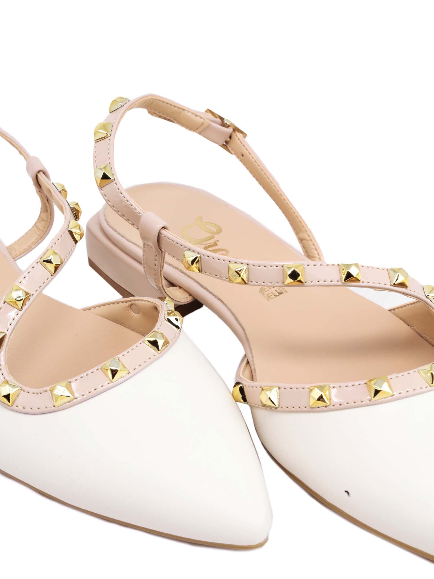 Ballerine Bianco Grace Shoes