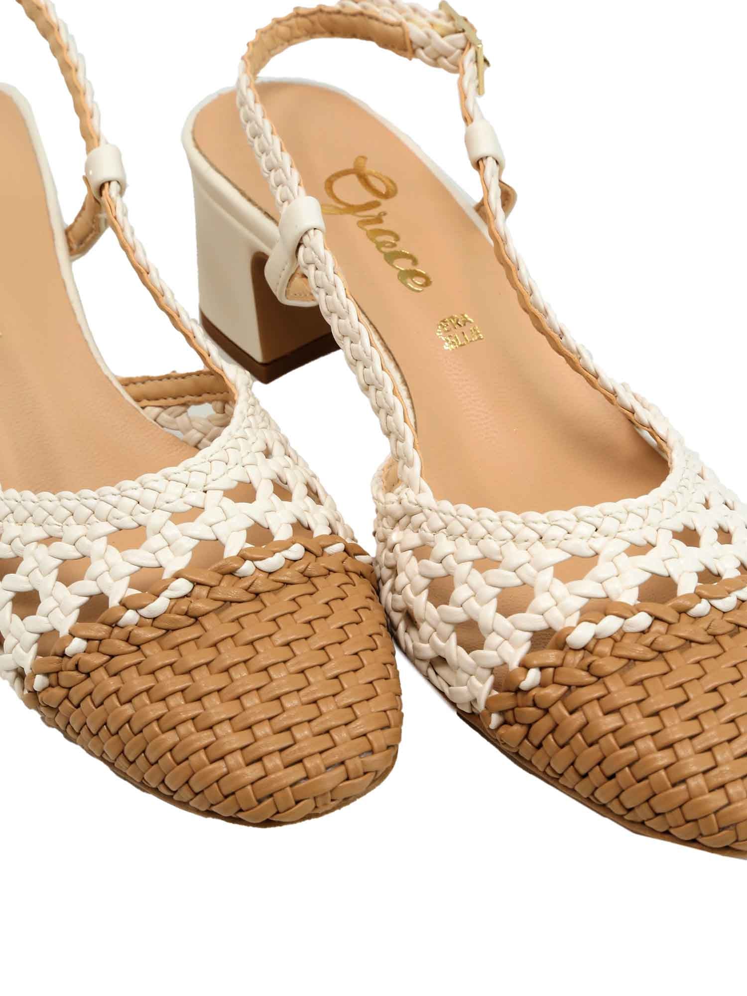 Sandali tacco Burro Grace Shoes