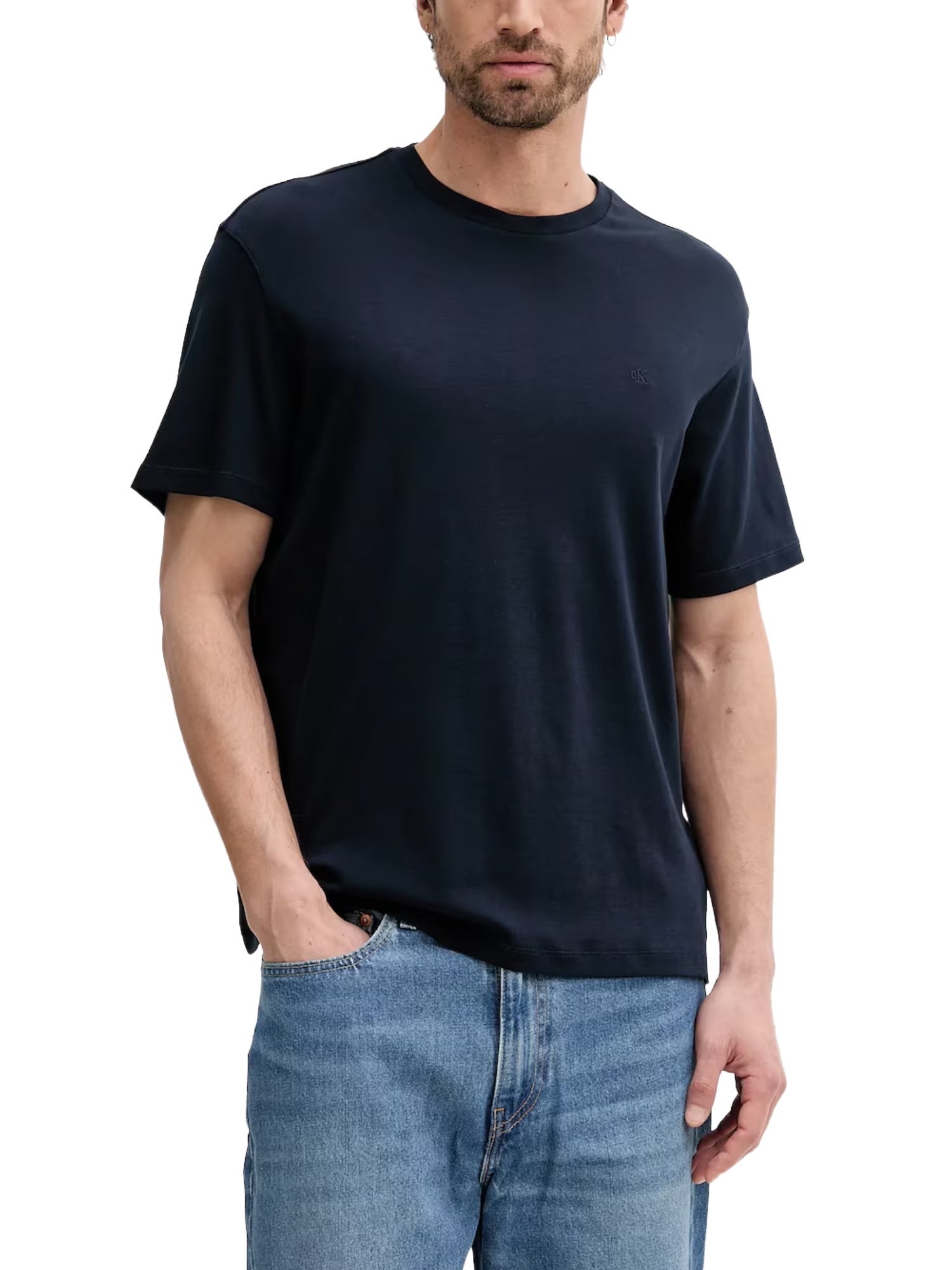 T-shirt Blu Scuro Calvin Klein