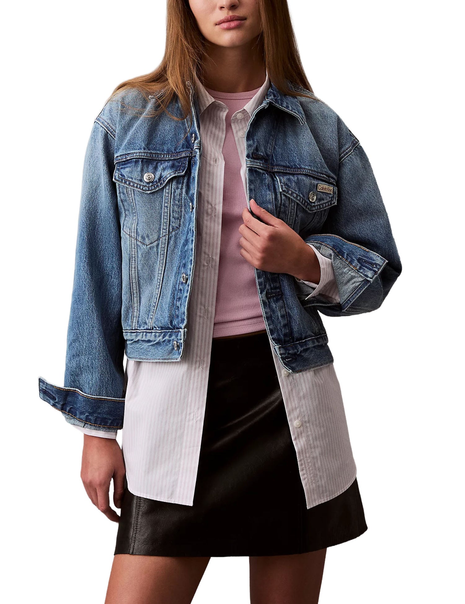 Giacche Blu Calvin Klein