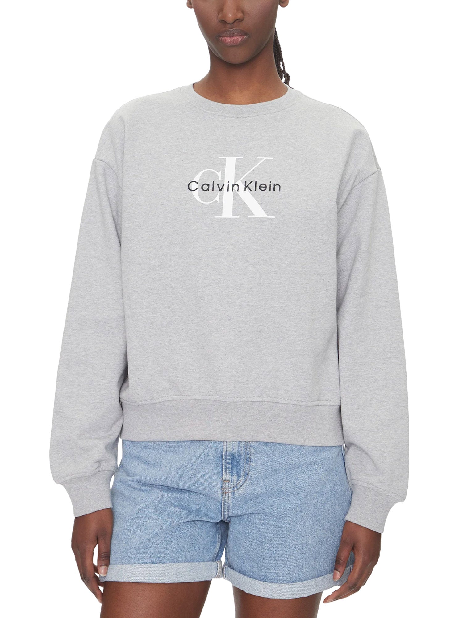 Felpe Grigio Calvin Klein