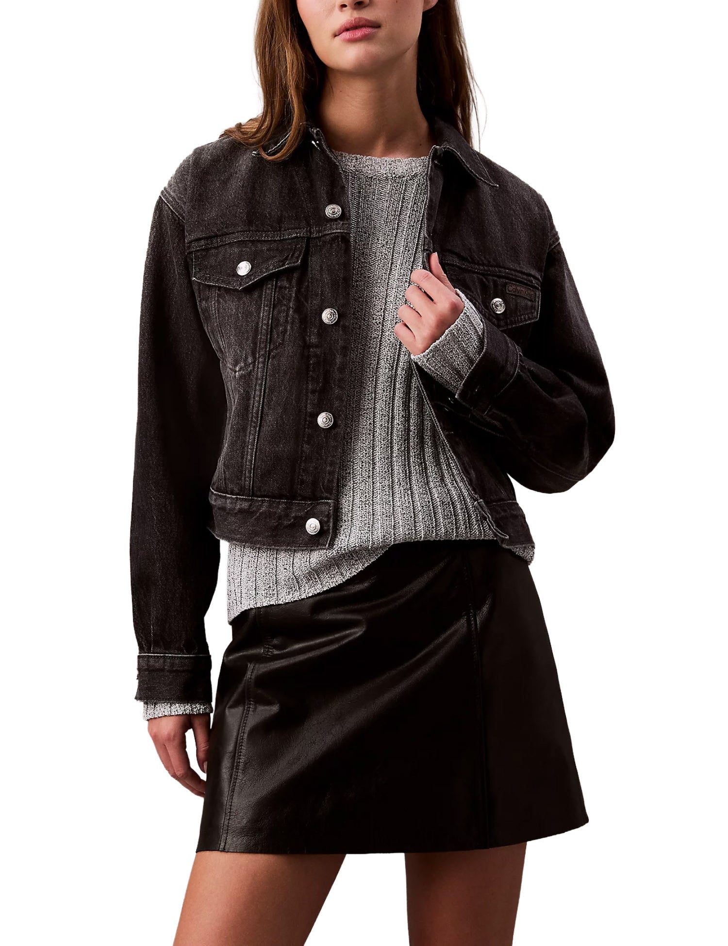 Giacche Nero Calvin Klein