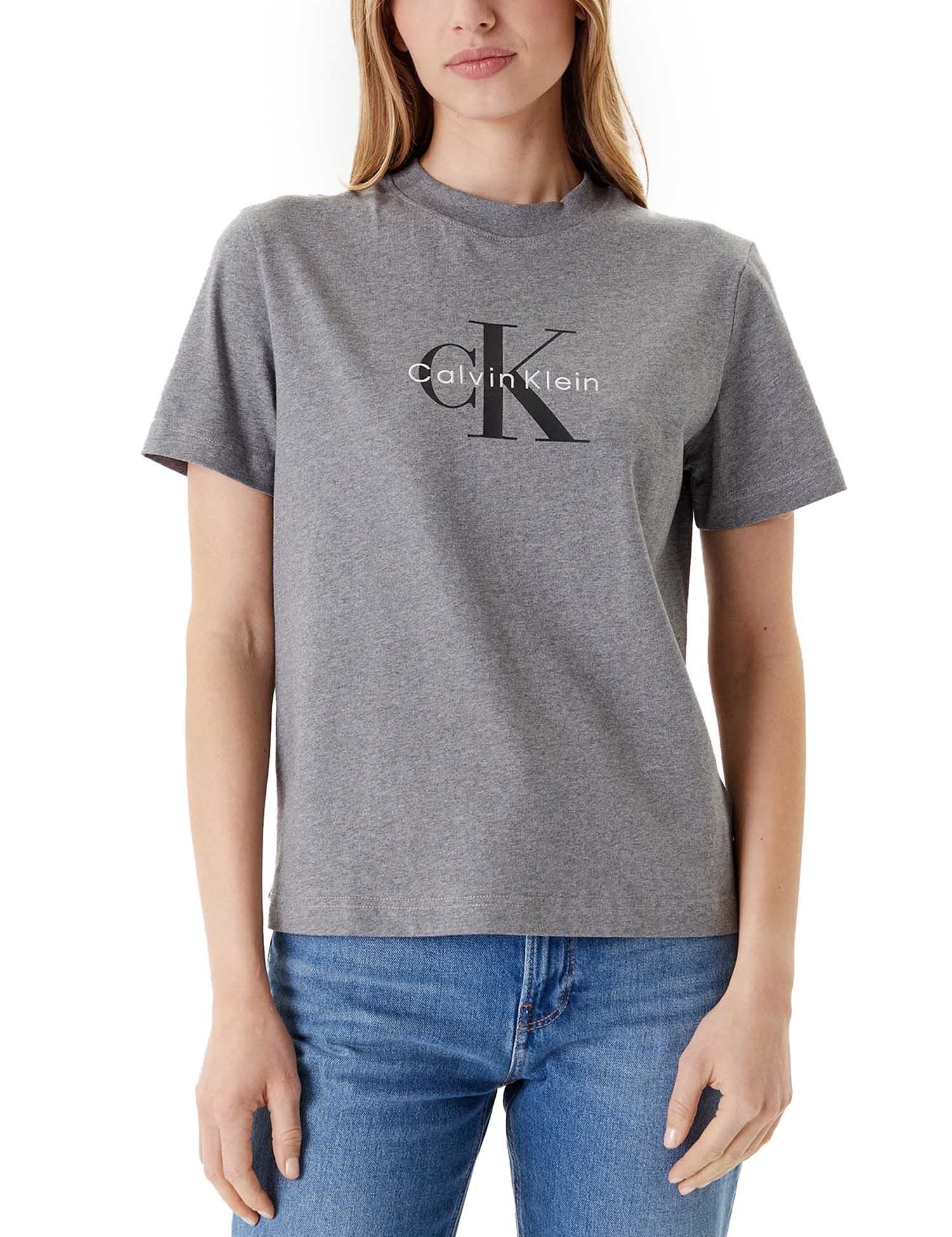 T-shirt Grigio Calvin Klein
