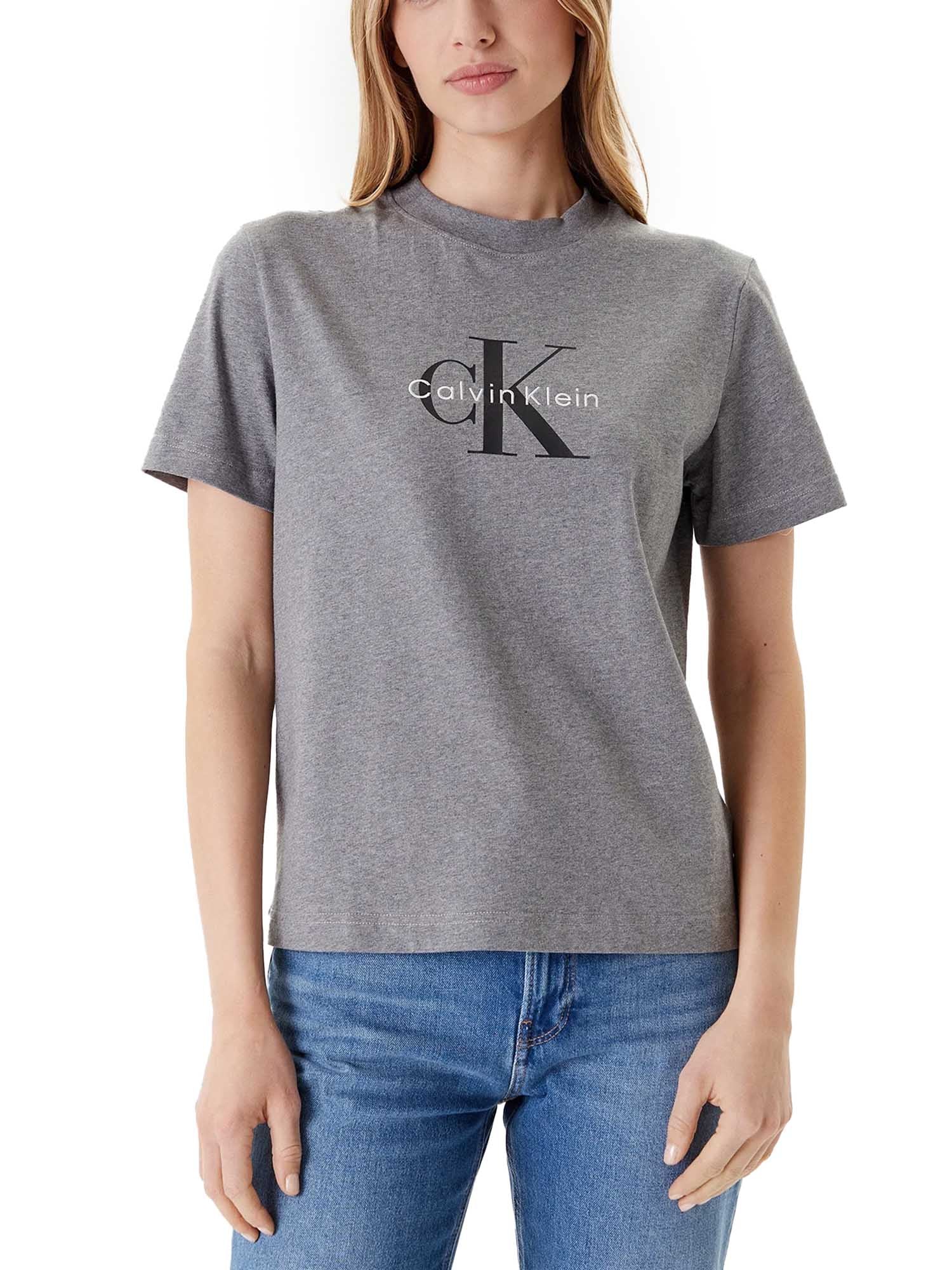 T-shirt Grigio Calvin Klein