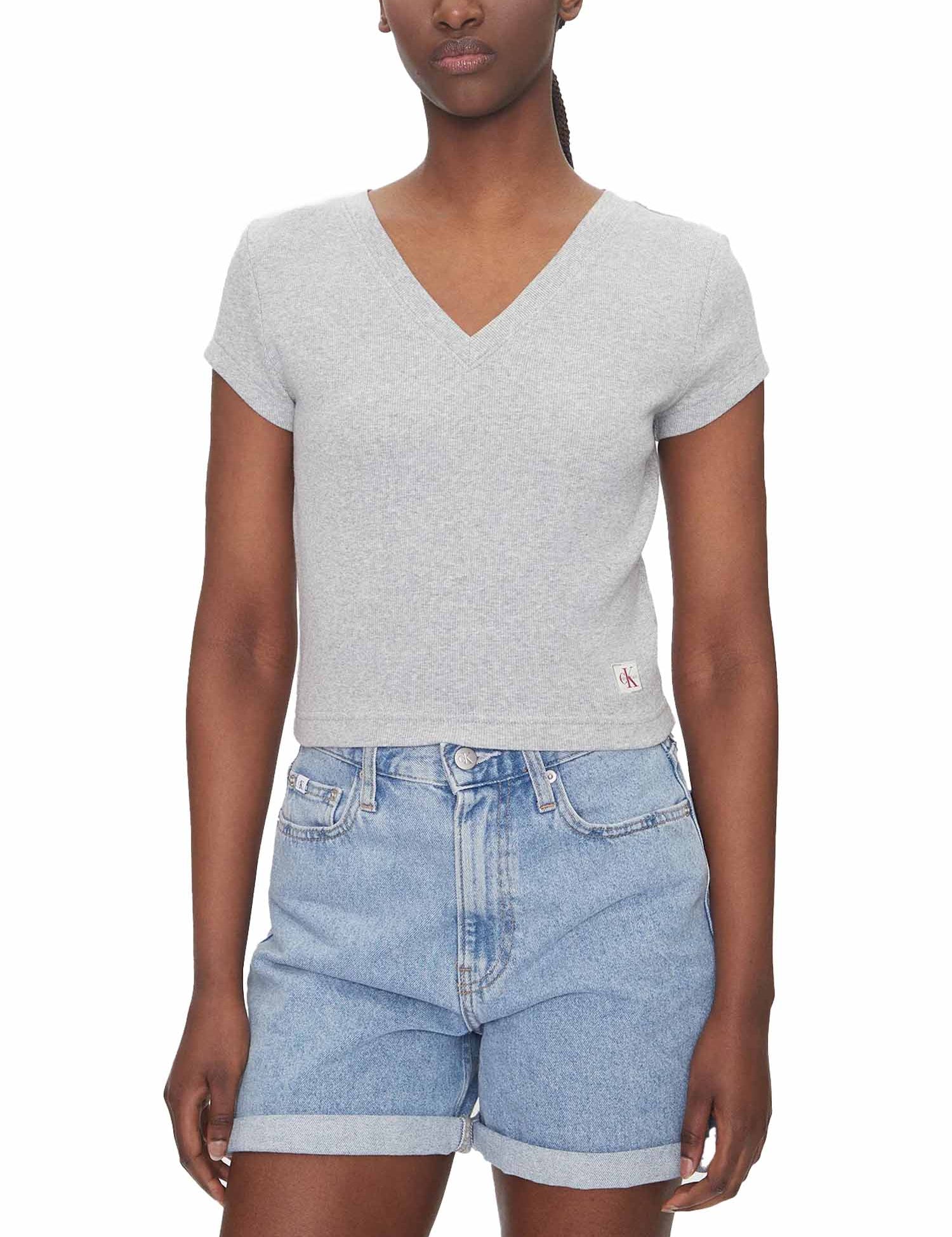 T-shirt Grigio Calvin Klein