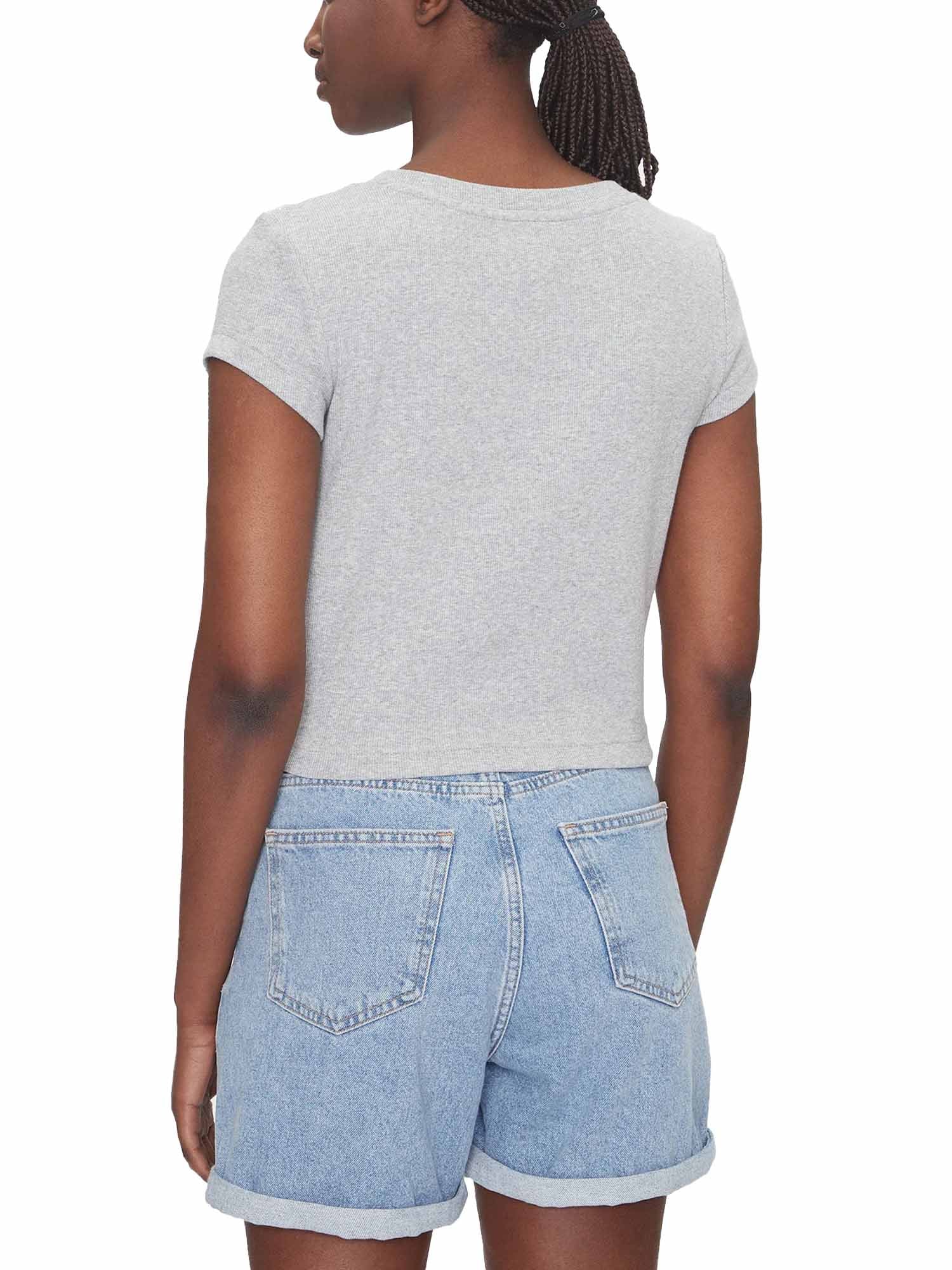 T-shirt Grigio Calvin Klein