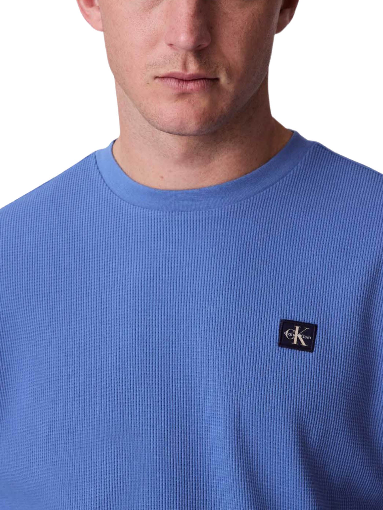 Maglioni Blu Chiaro Calvin Klein