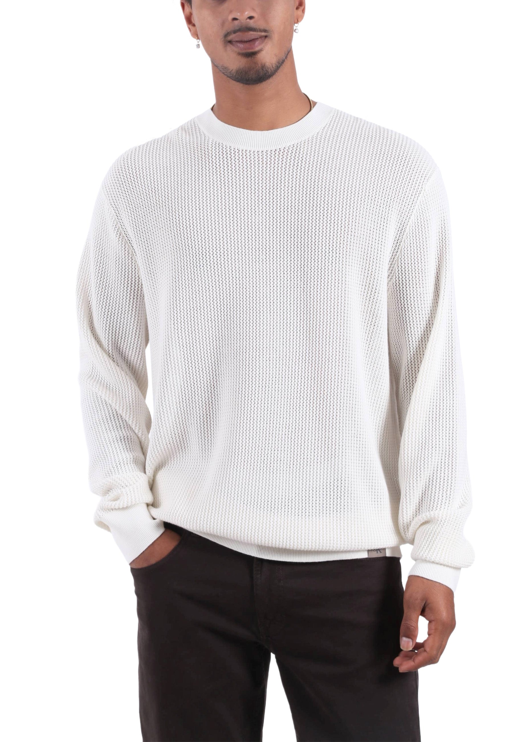 Maglioncini Bianco Calvin Klein