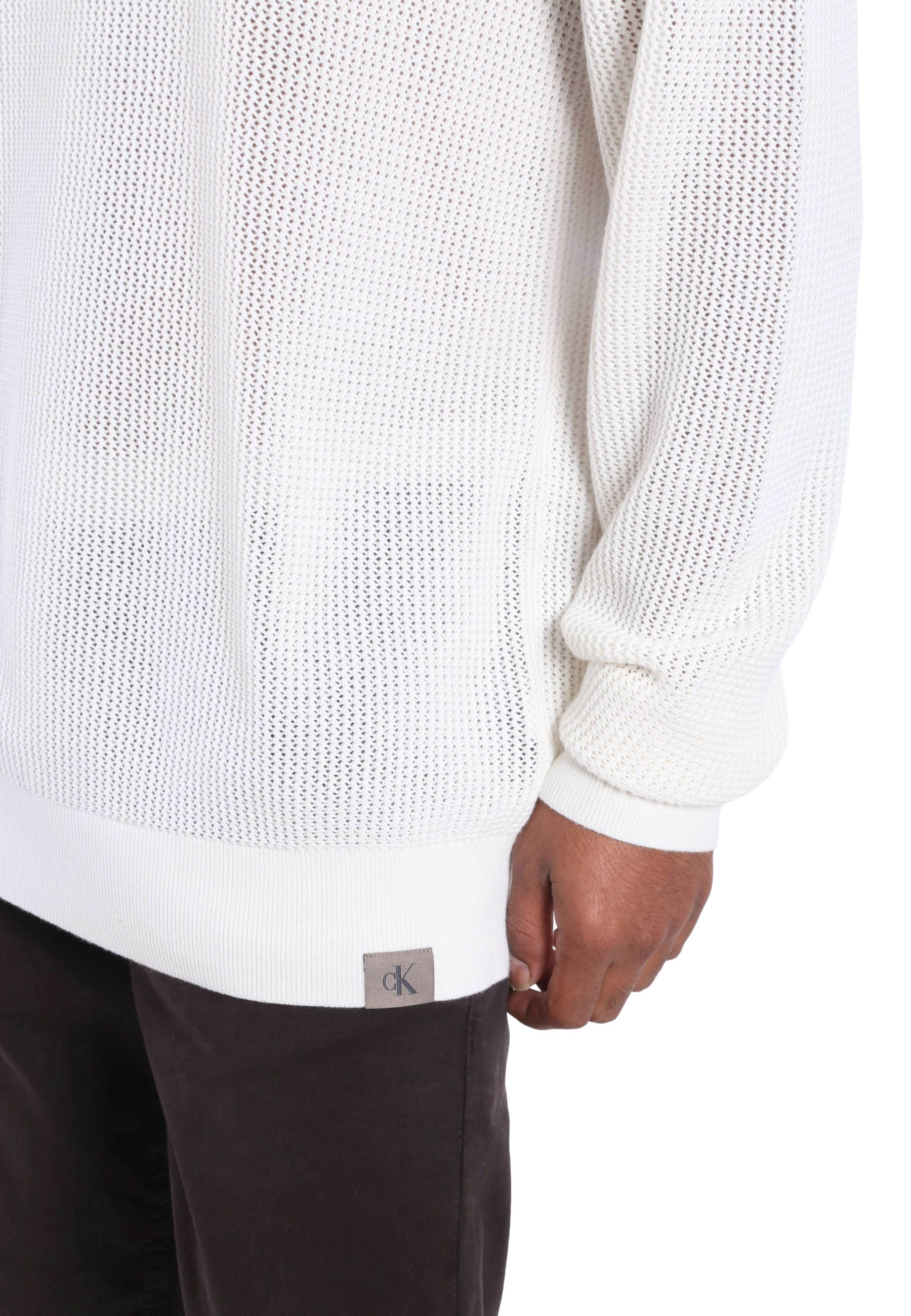 Maglioncini Bianco Calvin Klein