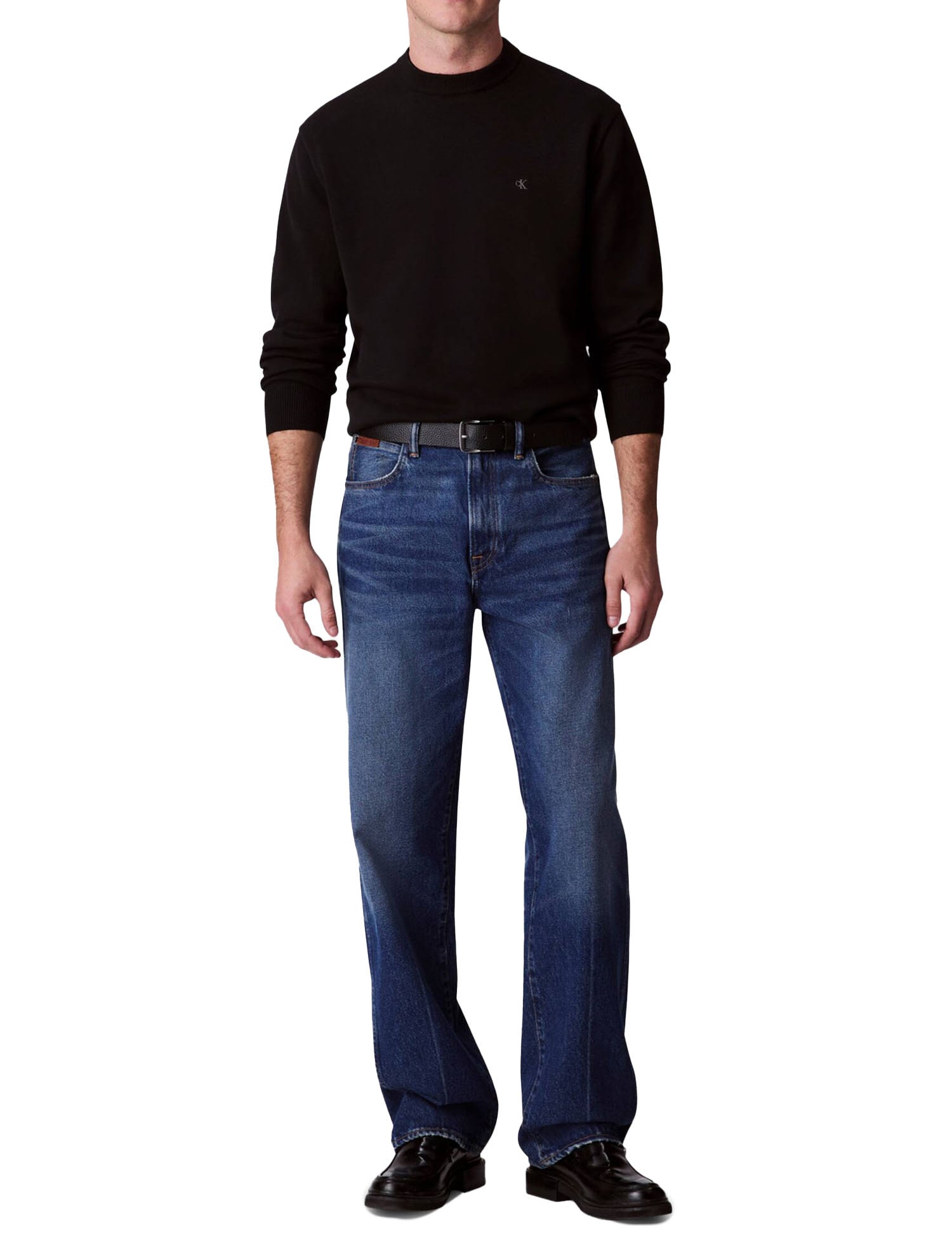 Maglioncini Nero Calvin Klein