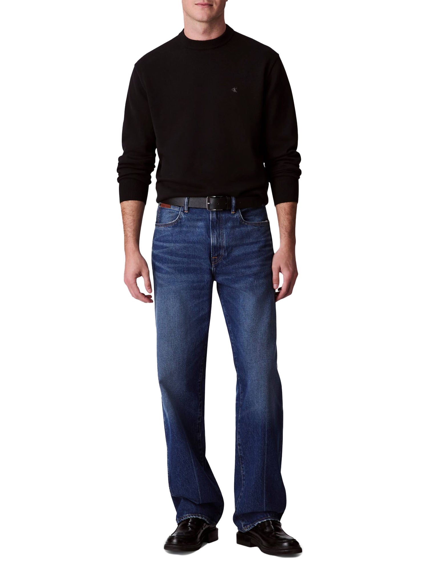 Maglioncini Nero Calvin Klein