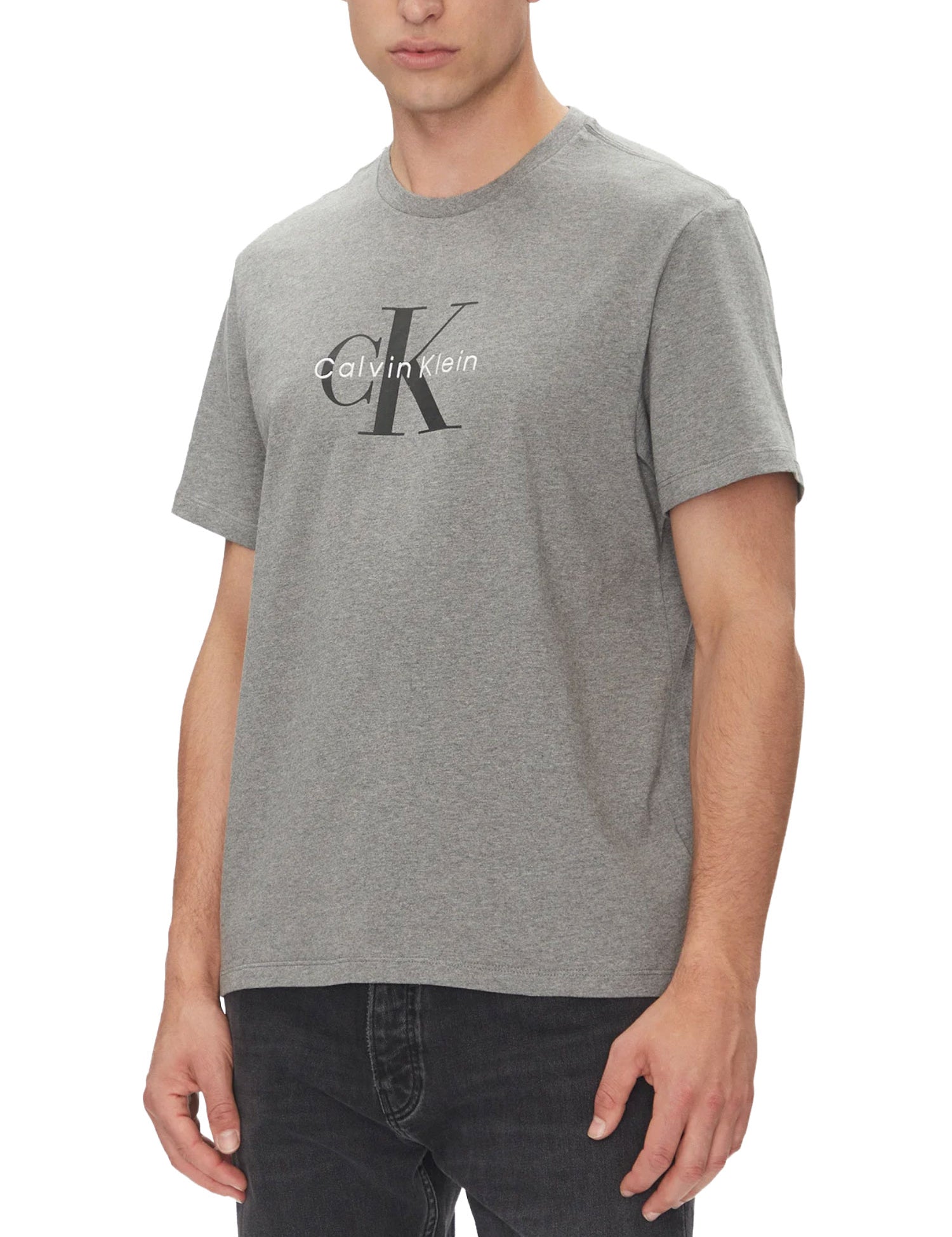 T-shirt Grigio Calvin Klein